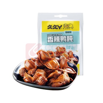 久久丫 香辣鸭肫 (新潮版) 120g/袋 20袋/箱