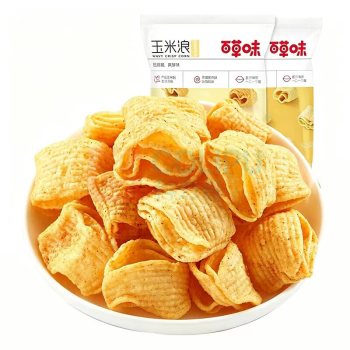 百草味 玉米浪 浓情烤肉味 40g*2袋