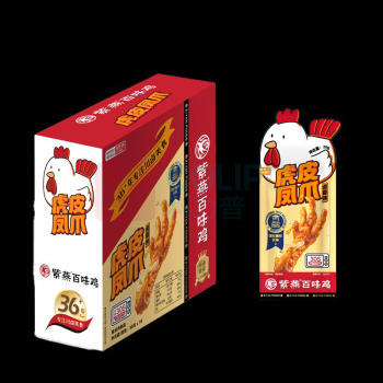 紫燕 虎皮凤爪 卤香味 (10只装)*1 300g