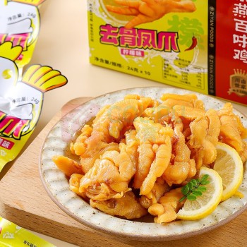 紫燕 去骨凤爪 柠檬味 (10只装)*1 240g