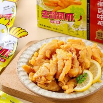 紫燕 去骨凤爪 柠檬味 (10只装)*3 720g