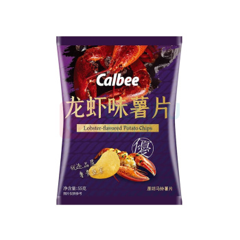 卡乐比 CALBEE 薯片 龙虾味 55g/袋 30袋/箱