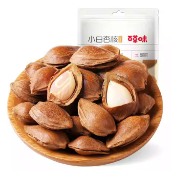 百草味 小白杏核(奶香味) 100g 80袋/箱