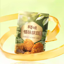 百草味 怪味胡豆(麻辣味)100g*2 80袋/箱 发货2袋