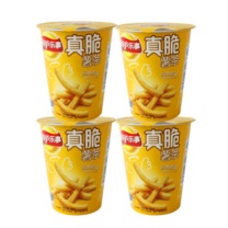 乐事 LAY'S (Lay's)真脆薯条原味 40克*4杯 原味