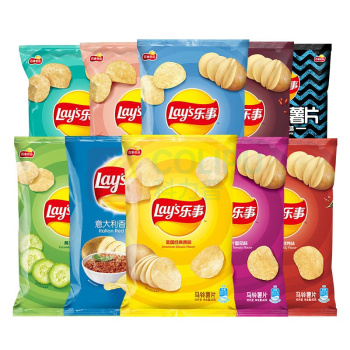 乐事 LAY'S (Lay's)多口味混合 40克*10包 多口味混合