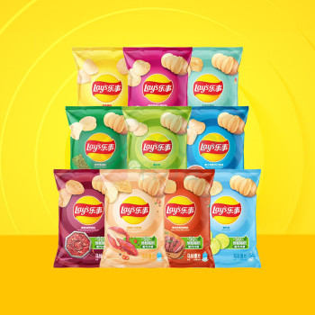 乐事 LAY'S (Lay's)多口味混合 40克*10包 多口味混合