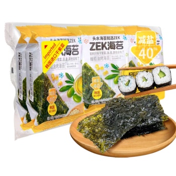 ZEK 橄榄油烤海苔 30g/袋 5g*6 包