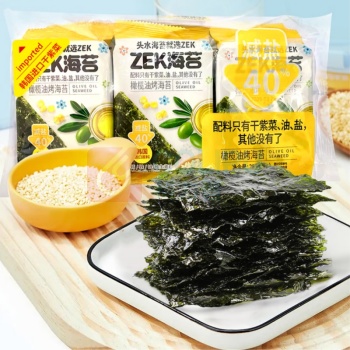 ZEK 橄榄油烤海苔 30g/袋 5g*6 包