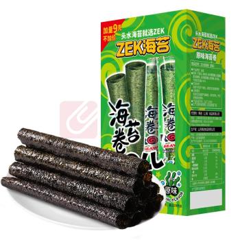 ZEK 海苔卷 原味 27g/盒 3g*9支/盒 12盒/箱