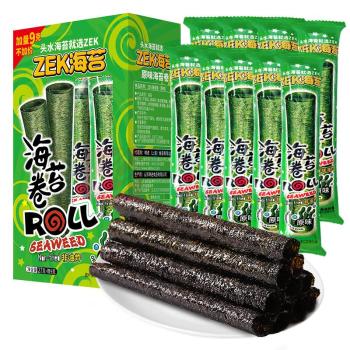 ZEK 海苔卷 原味 27g/盒 3g*9支/盒 12盒/箱