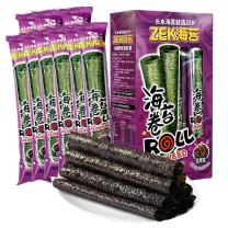 ZEK 海苔卷 烧烤味 27g/盒 3g*9支/盒 12盒/箱