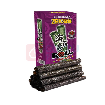 ZEK 海苔卷 烧烤味 27g/盒 3g*9支/盒 12盒/箱