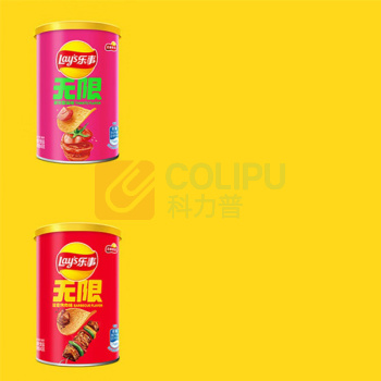 乐事 LAY'S LAY'S 无限薯片磁嗞烤肉味 40g*8罐 24罐/箱