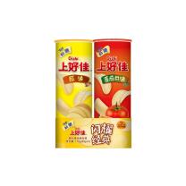 上好佳 罐装薯片两联罐-闪耀经典番茄口味&经典原味 85g*2