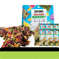 ZEK 果蔬海苔脆片 45g/袋 独立小包装 6小包