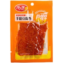 馋大嘴 手磨豆腐卷 蒜香味 26g