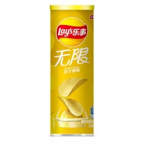 乐事 LAY'S 无限薯片 原味 90g/罐 24罐/箱