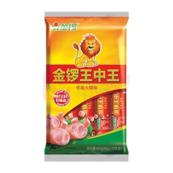 金锣 火腿肠 60g*10支 