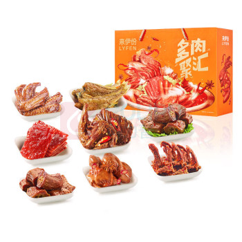 来伊份 多肉聚汇 礼盒 890克 