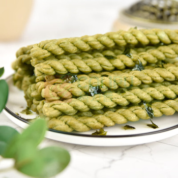 众望 ZHONGWANG 麻花 海苔咸味 312g/袋20袋/箱