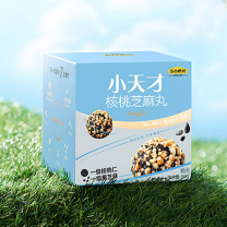 五谷磨房 黑芝麻丸 84g  小天才核桃芝麻丸儿童零食