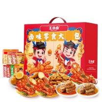 王小卤 卤味零食大包 752g