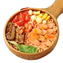 双汇 Shuanghui 火腿肠 泡面轻盐派 35g*25支 散装