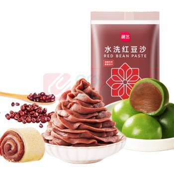 展艺 水洗红豆沙 500g*1袋