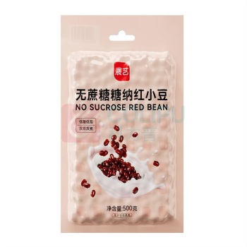 展艺 低糖糖纳红小豆 500g*1袋 新老包装随机发货