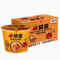 统一 茄皇 番茄牛肉面 128g*12桶/箱