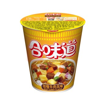 日清 NISSIN 合味道 咖喱牛肉风味 80g/杯 12杯/箱