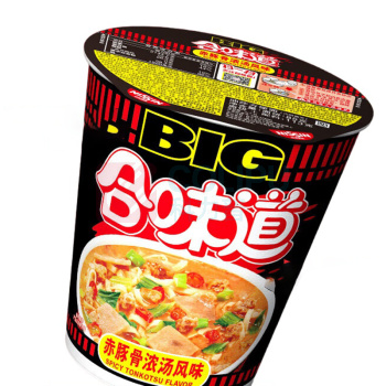 日清 NISSIN 方便面 BIG合味道 赤豚骨浓汤风味 113g/杯 12杯/箱