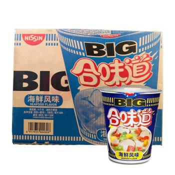 日清 NISSIN 海鲜风味 108g/杯 12杯/箱