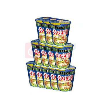 日清 NISSIN 海鲜风味 108g/杯 12杯/箱