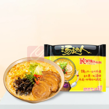 统一 汤达人 酸酸辣辣豚骨面 130g*18袋/箱
