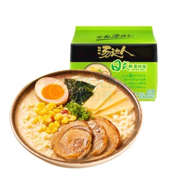 统一 汤达人 日式豚骨拉面 125g*5袋/包*6