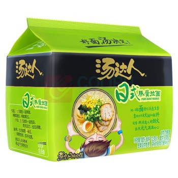 统一 汤达人 日式豚骨拉面 125g*5袋/包*6
