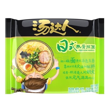 统一 汤达人 日式豚骨拉面 125g*5袋/包*6