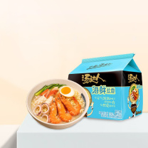 统一 汤达人 海鲜拉面风味 113g*5袋/包*6