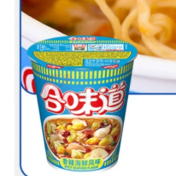 日清 NISSIN 合味道香辣海鲜风味 74g*12杯