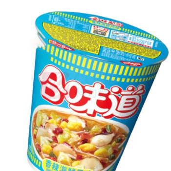 日清 NISSIN 合味道香辣海鲜风味 74g*12杯