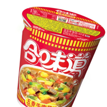 日清 NISSIN 合味道五香牛肉风味 77g*12杯
