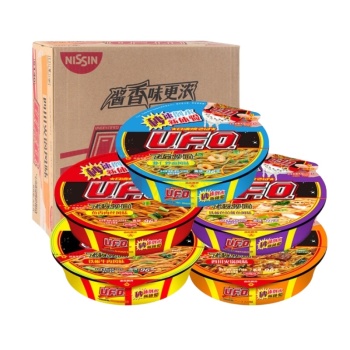 日清 NISSIN UFO飞碟炒面 5口味混合装 12碗