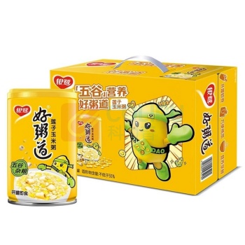 银鹭 好粥道莲子玉米八宝粥 280g*12罐/箱