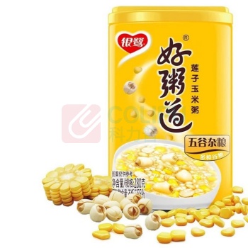 银鹭 好粥道莲子玉米八宝粥 280g*12罐/箱