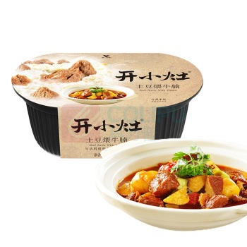 统一 开小灶自热米饭 土豆牛腩 4盒/箱