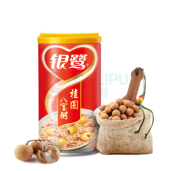 银鹭 桂圆八宝粥 360g/罐 12罐/箱