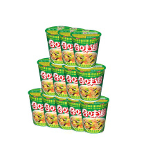 日清 NISSIN 合味道速食面 猪骨浓汤风味 77g/杯 12杯/箱
