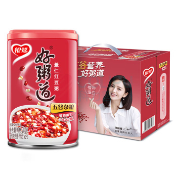 银鹭 好粥道八宝粥 薏仁红豆 280g/罐 12罐/箱